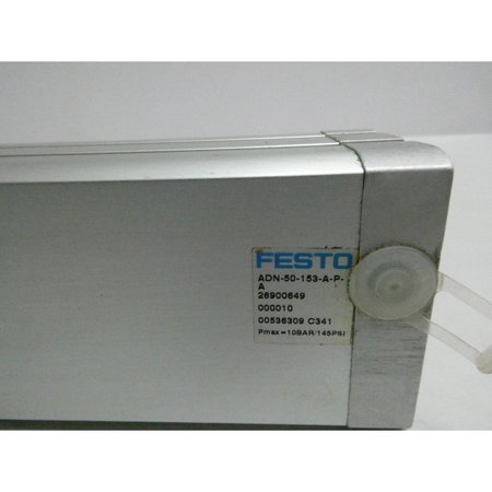 Festo 50Mm 145Psi 153Mm Double Acting Pneumatic Cylinder ADN-50-153-A-P-A